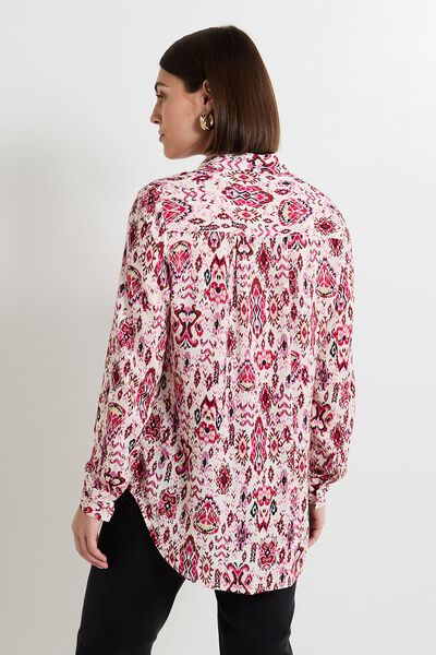 Chemise imprimée femme