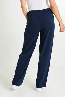 Pantalon fluide en maille femme