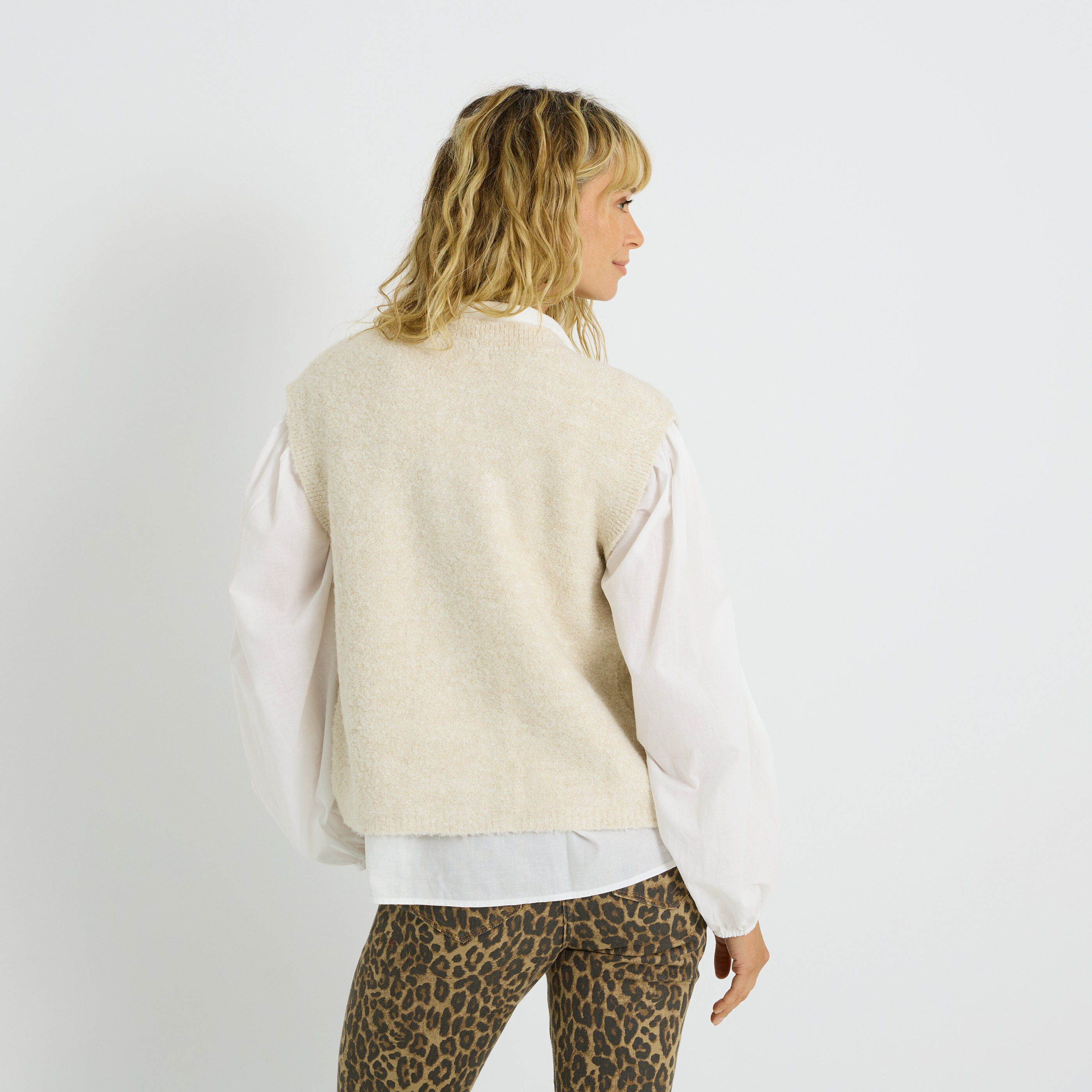 Gilet sans manches femme