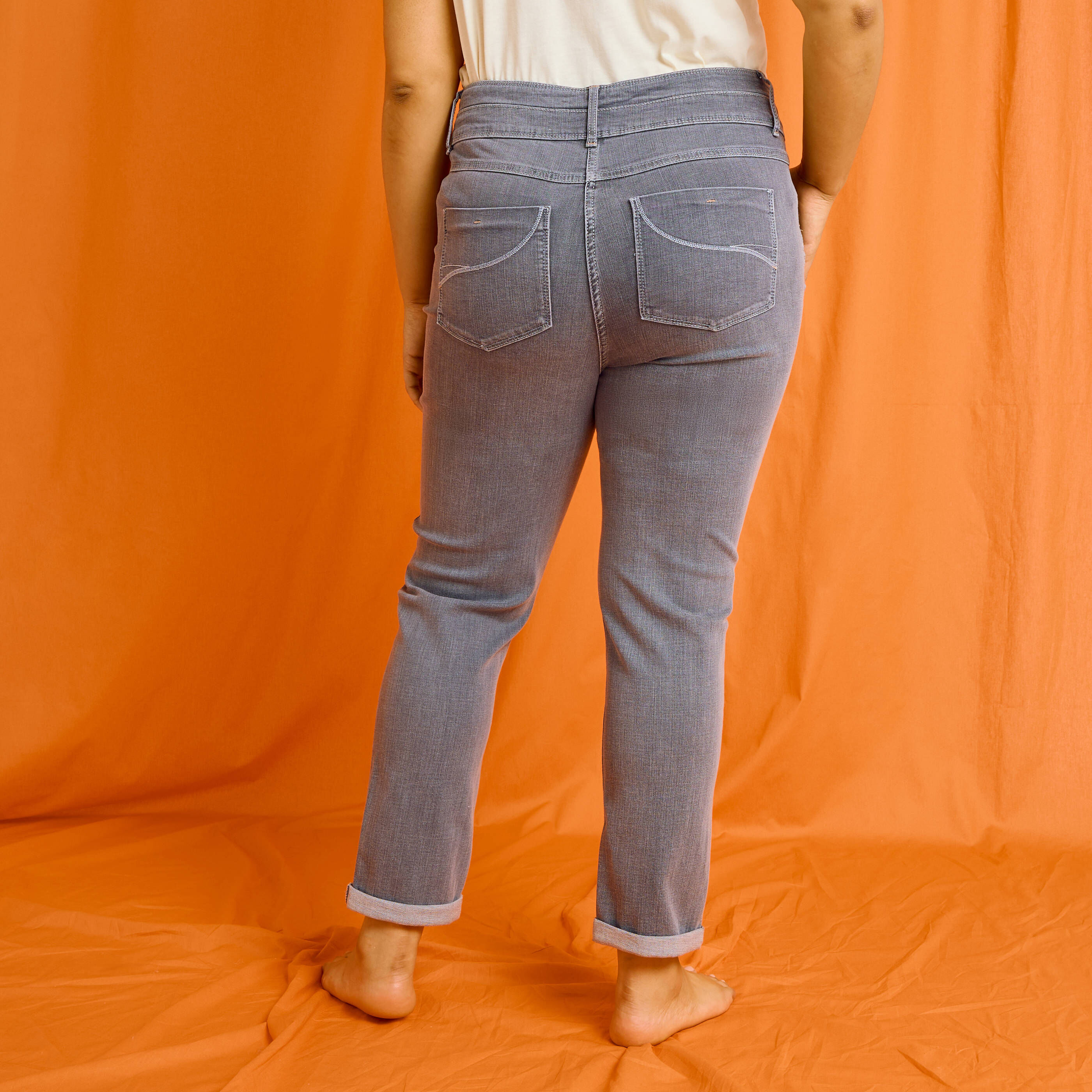 Jean raccourci HANOI R02 femme