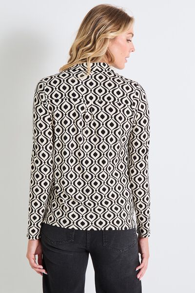 Chemisier manches longues femme