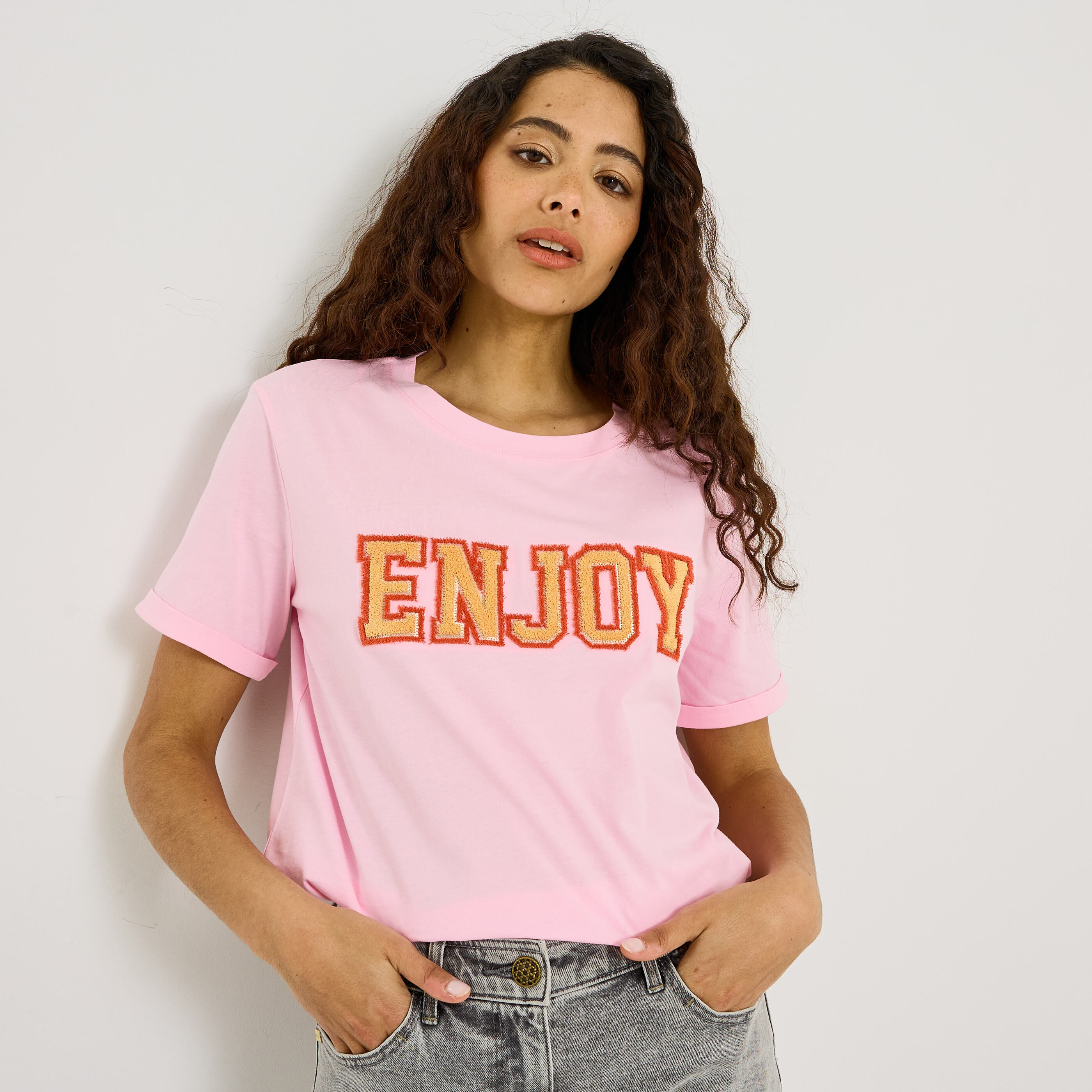 T-shirt manches courtes femme