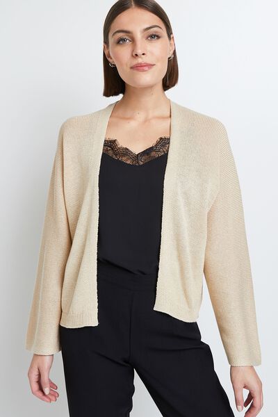 Gilet ouvert femme