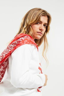 Foulard carré de soie femme