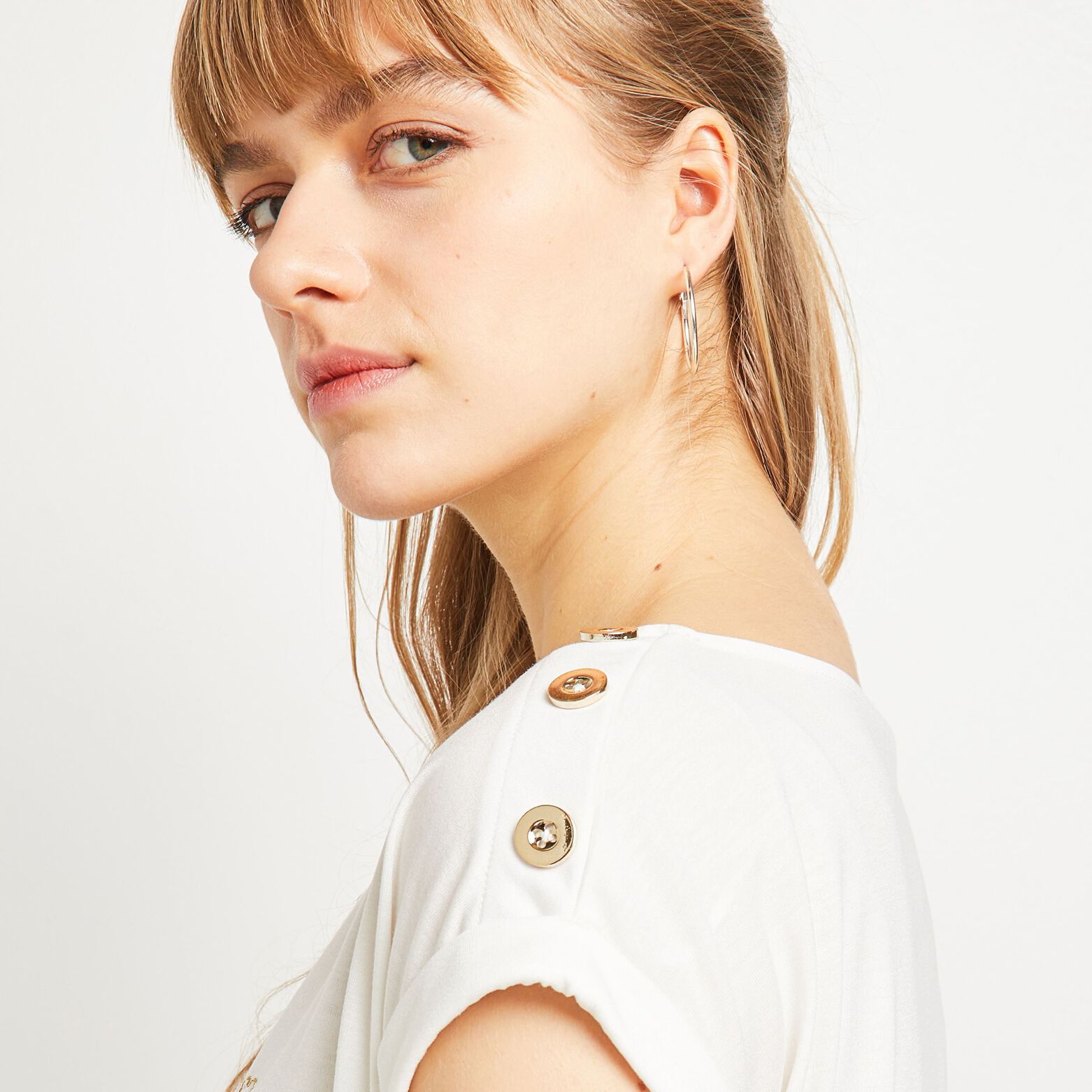 Tshirt blanc femme