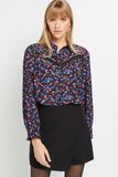 Chemise imprimé fleuri femme