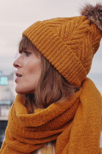 Bonnet torsade femme