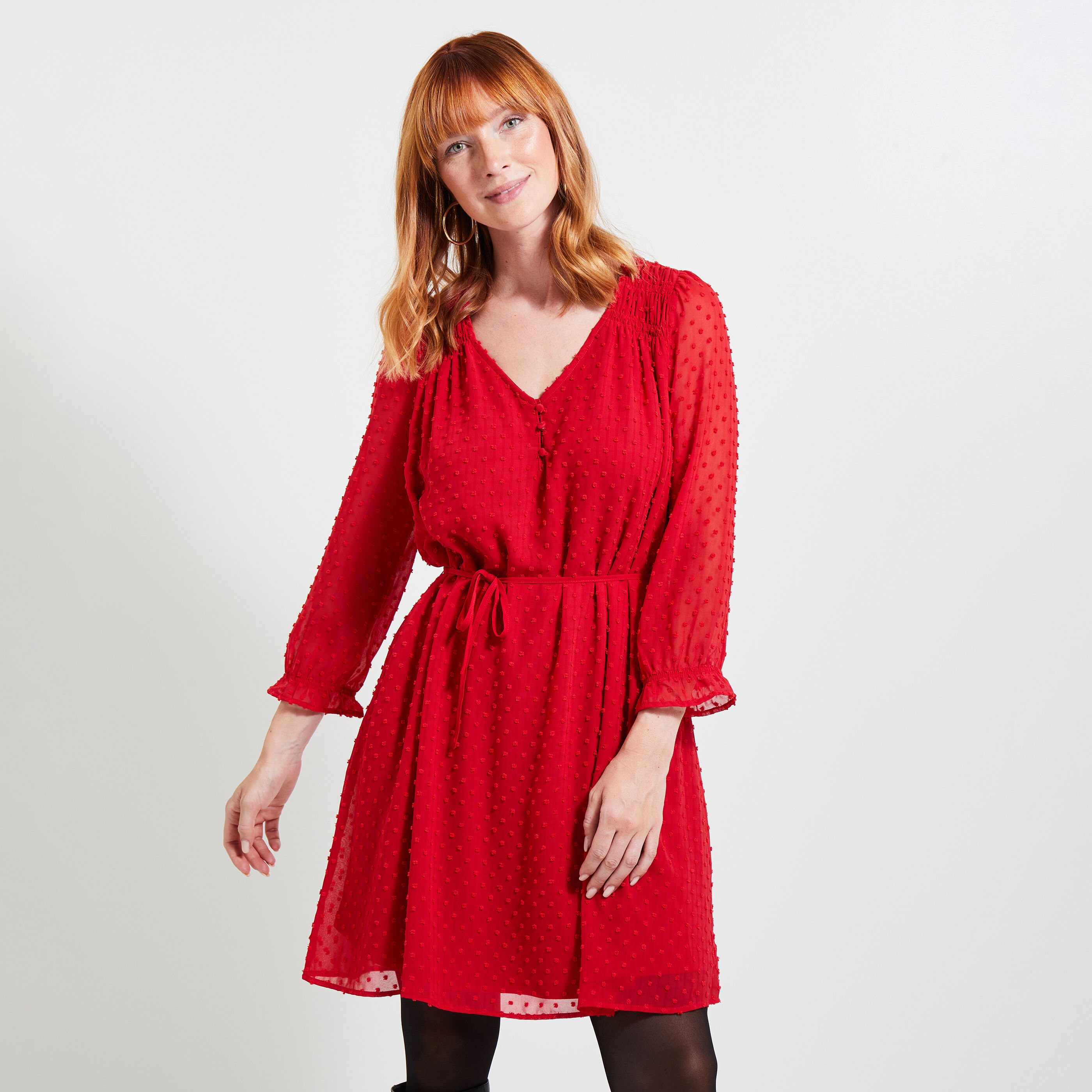 Robe plumetis 2025