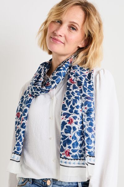 Etole longue imprimée femme