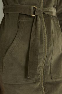Robe col chemise femme
