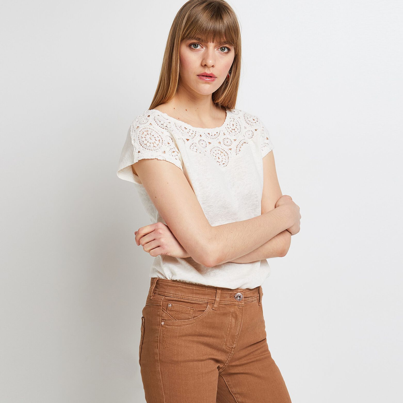 Tshirt crochet femme