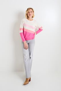 Pull col rond femme