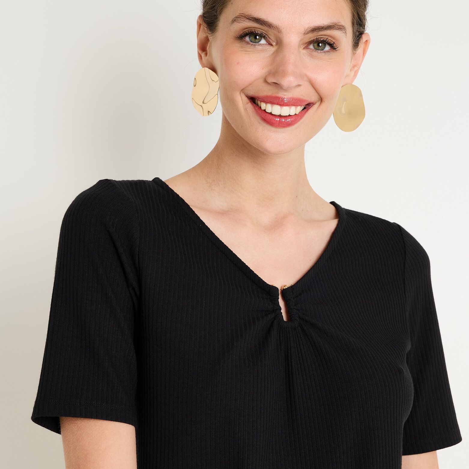 Tshirt uni femme