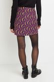 Jupe trapèze jacquard femme