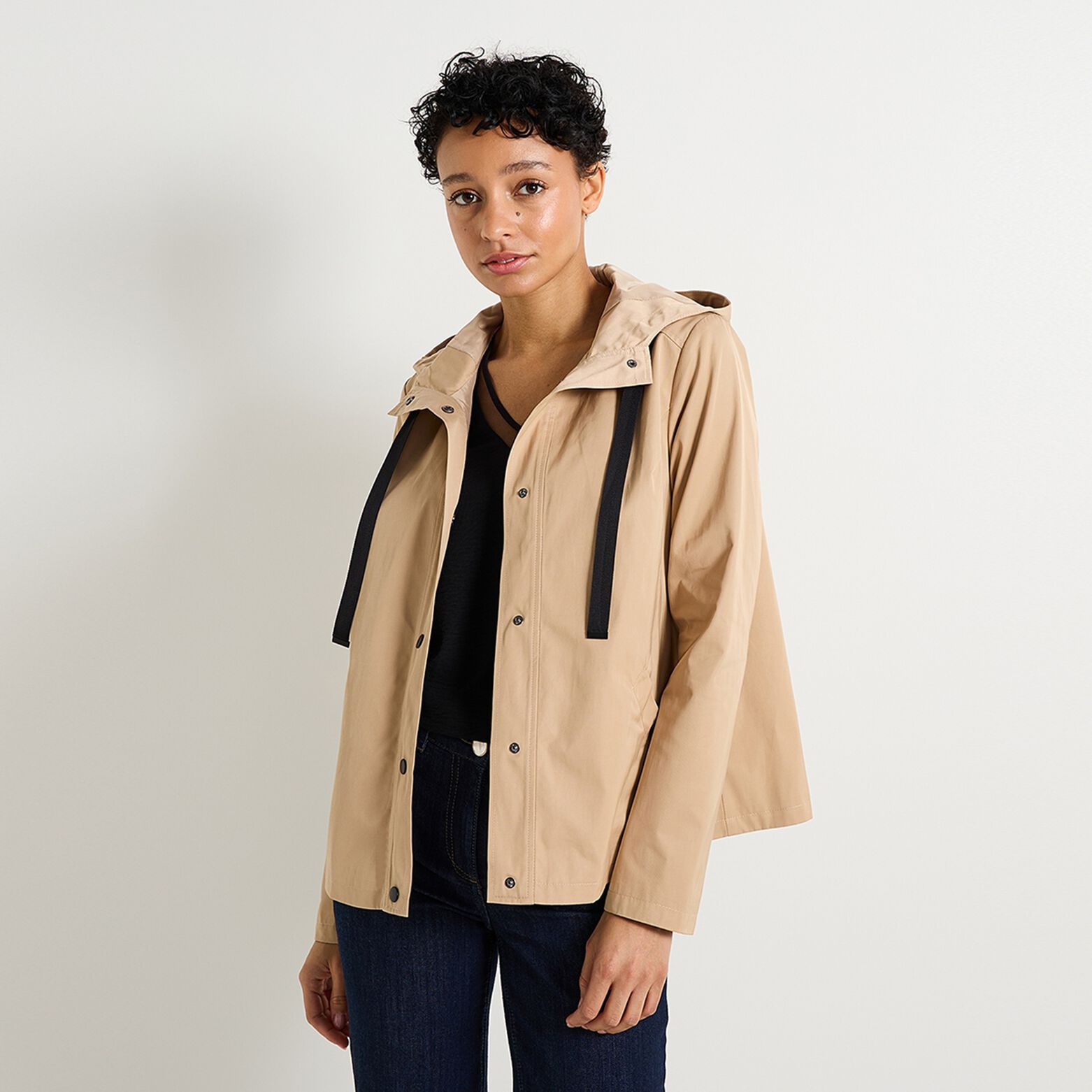 Parka courte femme
