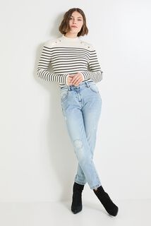 Pull manches longues femme
