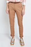 Pantalon chino avec ceinture femme