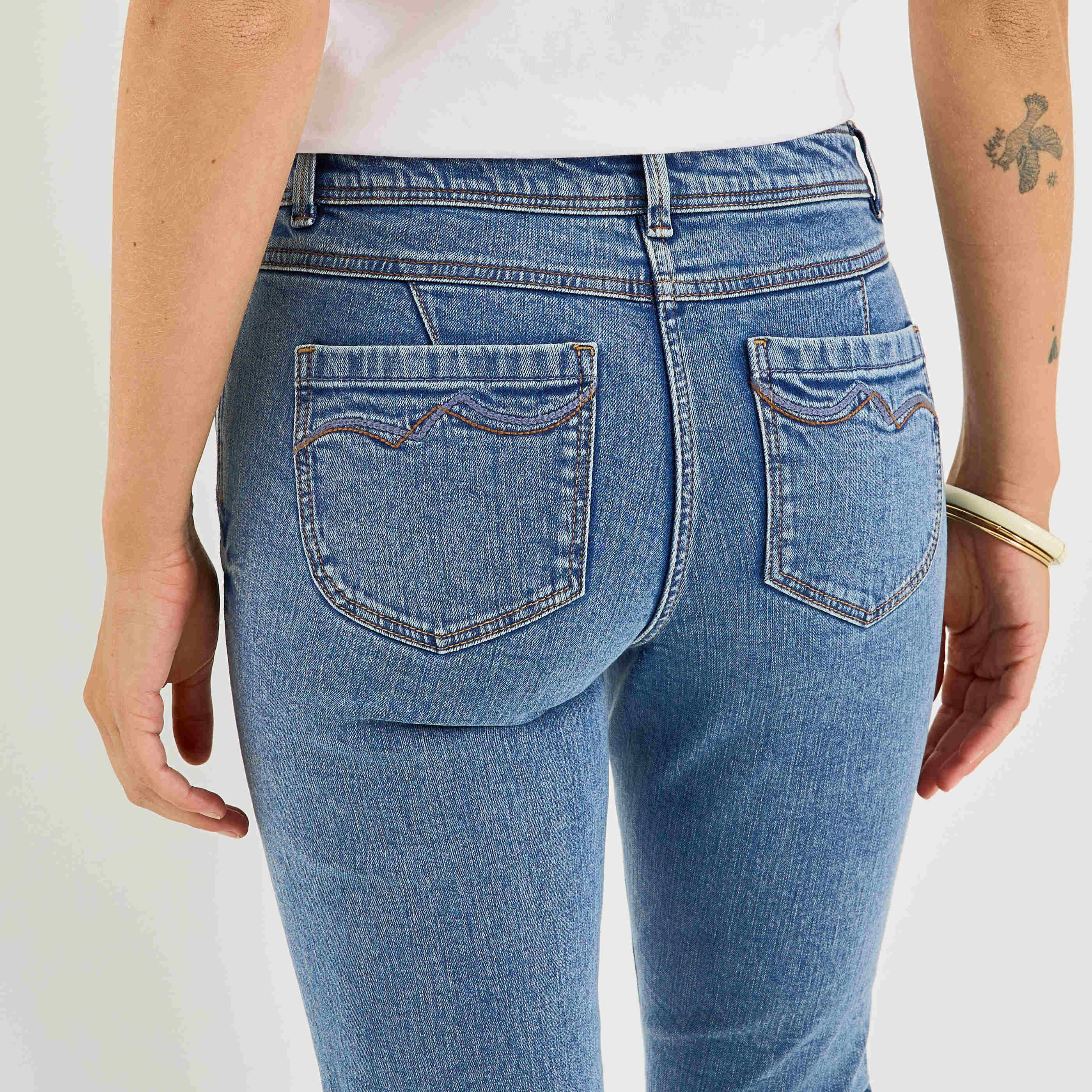 Jean slim raccourci TOKYO R01 femme