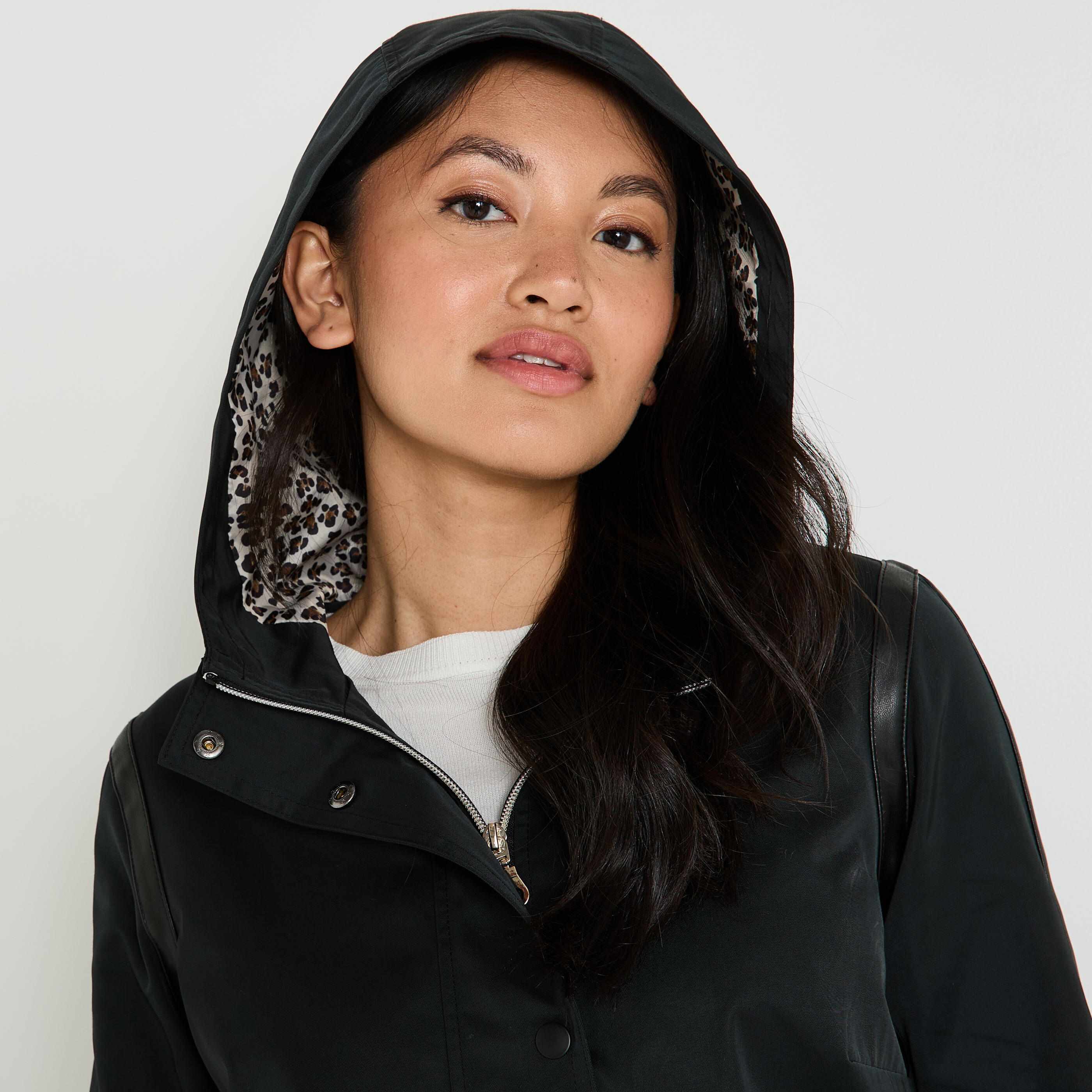 Parka d&eacute;perlante femme