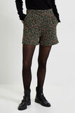 Short jacquard femme