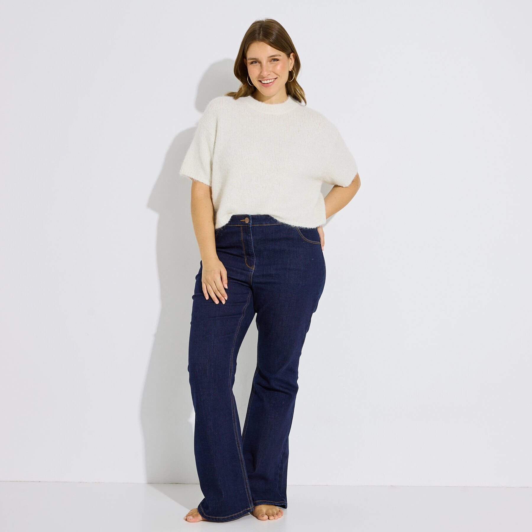 Jean bootcut CALVI B02 femme