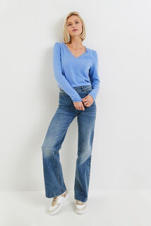 Pull fin femme