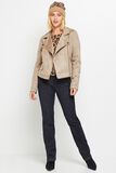 Blouson en suédine femme