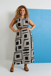 Robe longue été imprimée