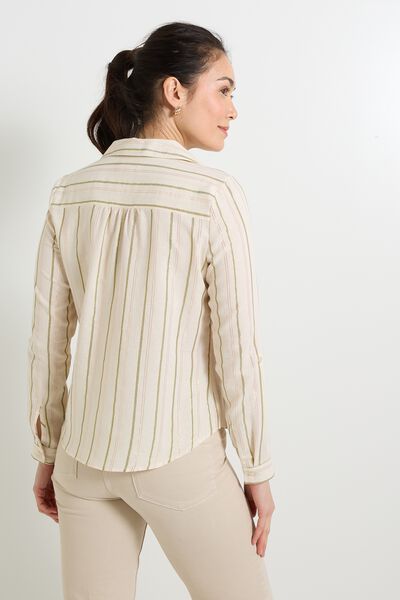 Blouse rayée femme