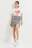 Tshirt imprimé coeur femme
