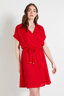 Robe cache coeur femme
