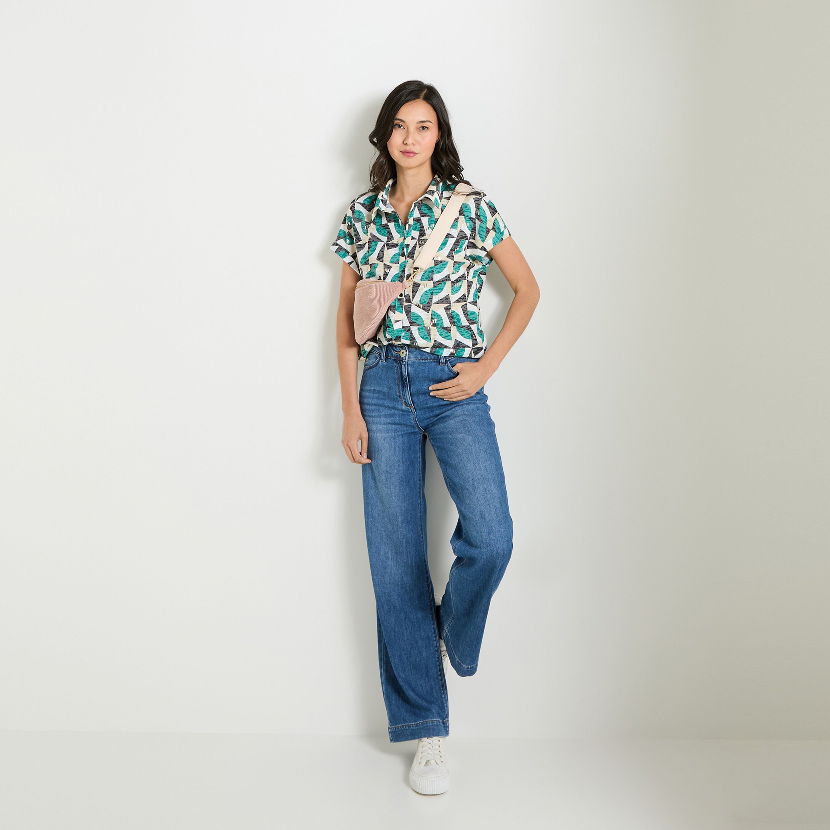 Tshirt imprim&eacute; femme