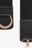 Ceinture large élastique femme