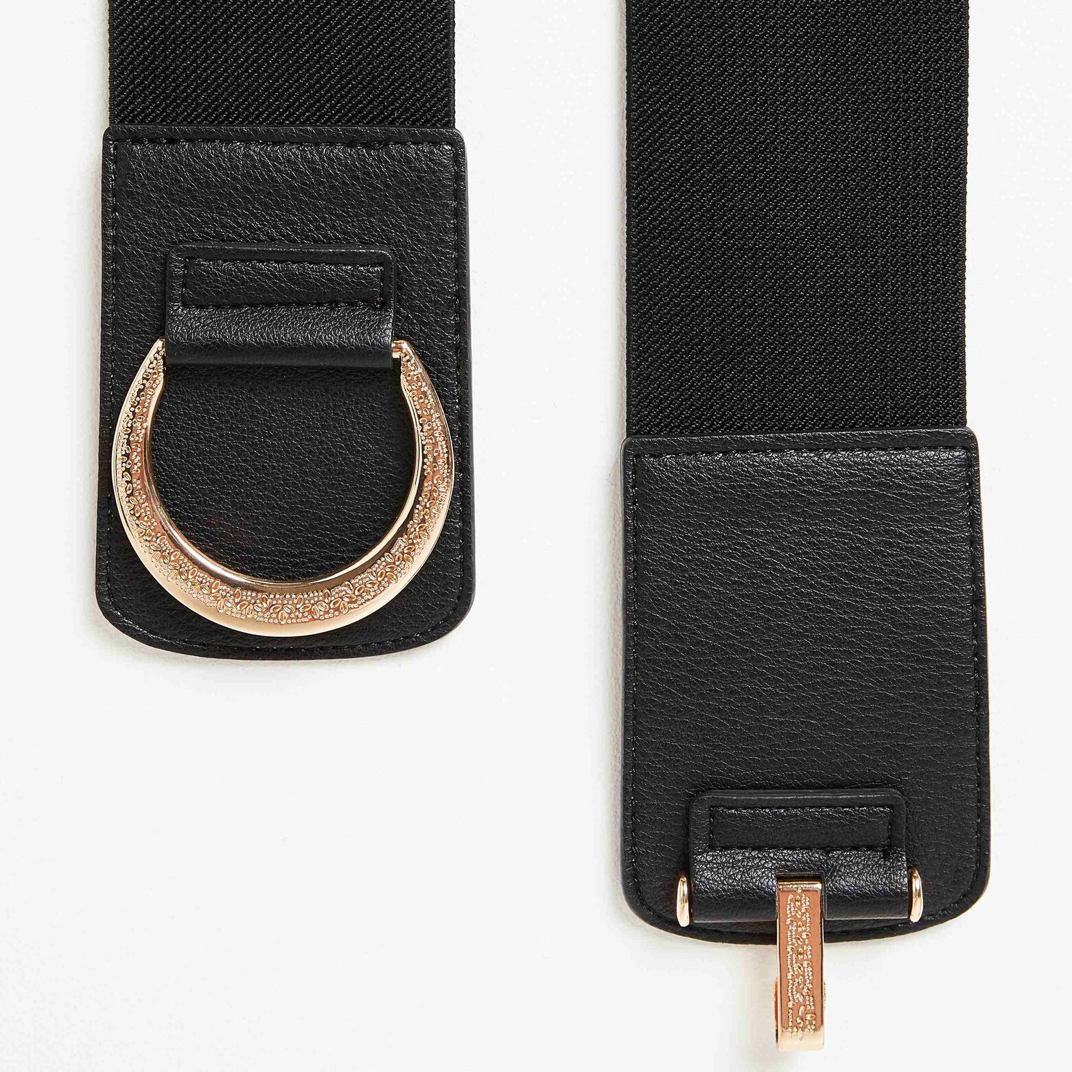 Ceinture large élastique femme