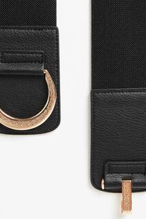 Ceinture large élastique femme