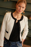 Veste en tweed femme