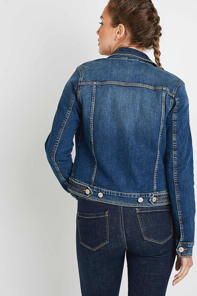 Veste en jean femme