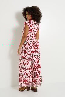 Combinaison longue imprimée femme