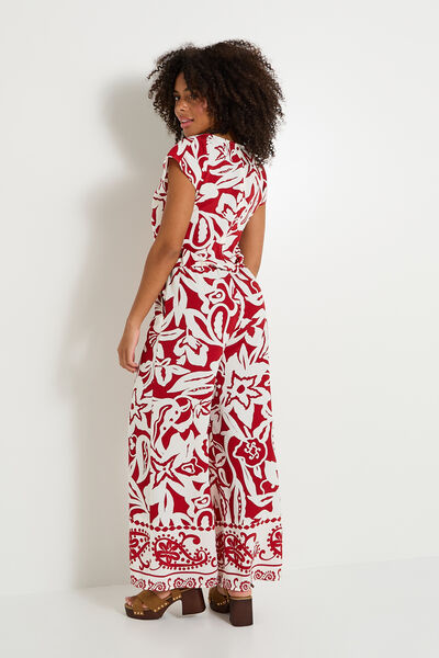 Combinaison longue imprimée femme