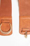 Ceinture large élastique femme