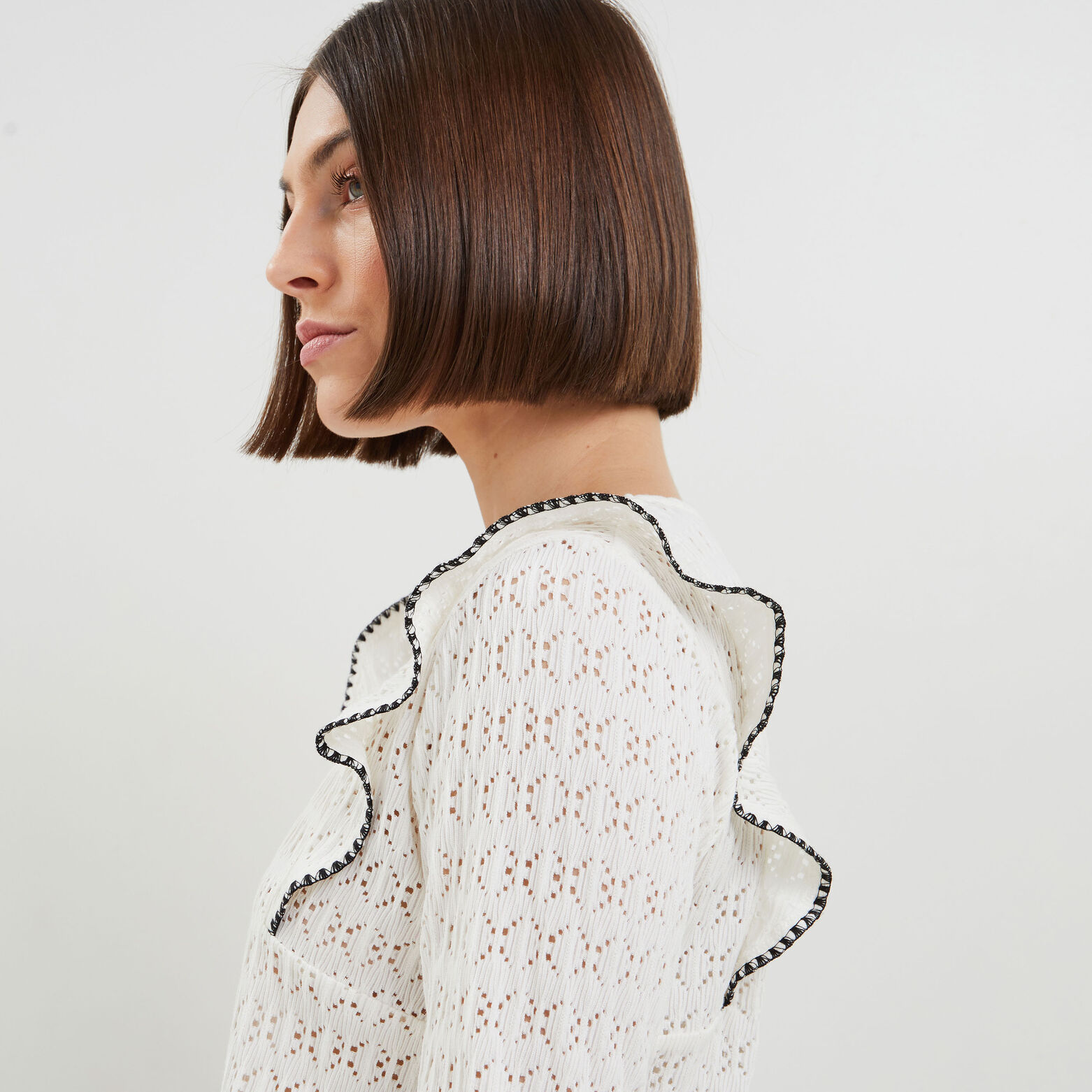 Tshirt à volants femme