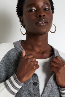 Bomber maille femme