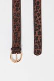 Ceinture léopard femme
