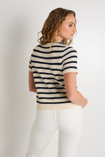 Gilet manches courtes femme