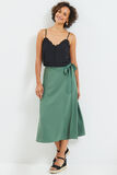 Jupe porte feuille femme