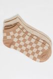 Lot de 2 paires de socquettes fantaisies