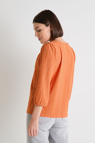 T-shirt col V femme