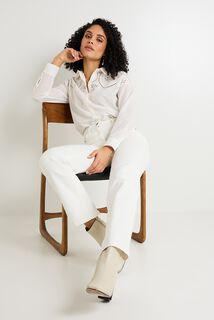 Chemise ajourée femme
