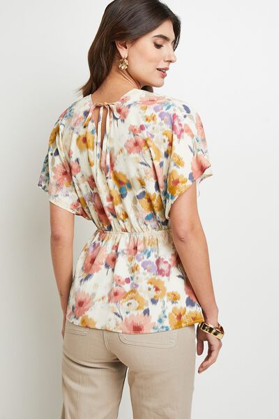 Blouse imprimée femme