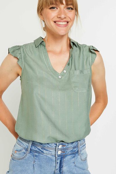 Vareuse manches courtes femme